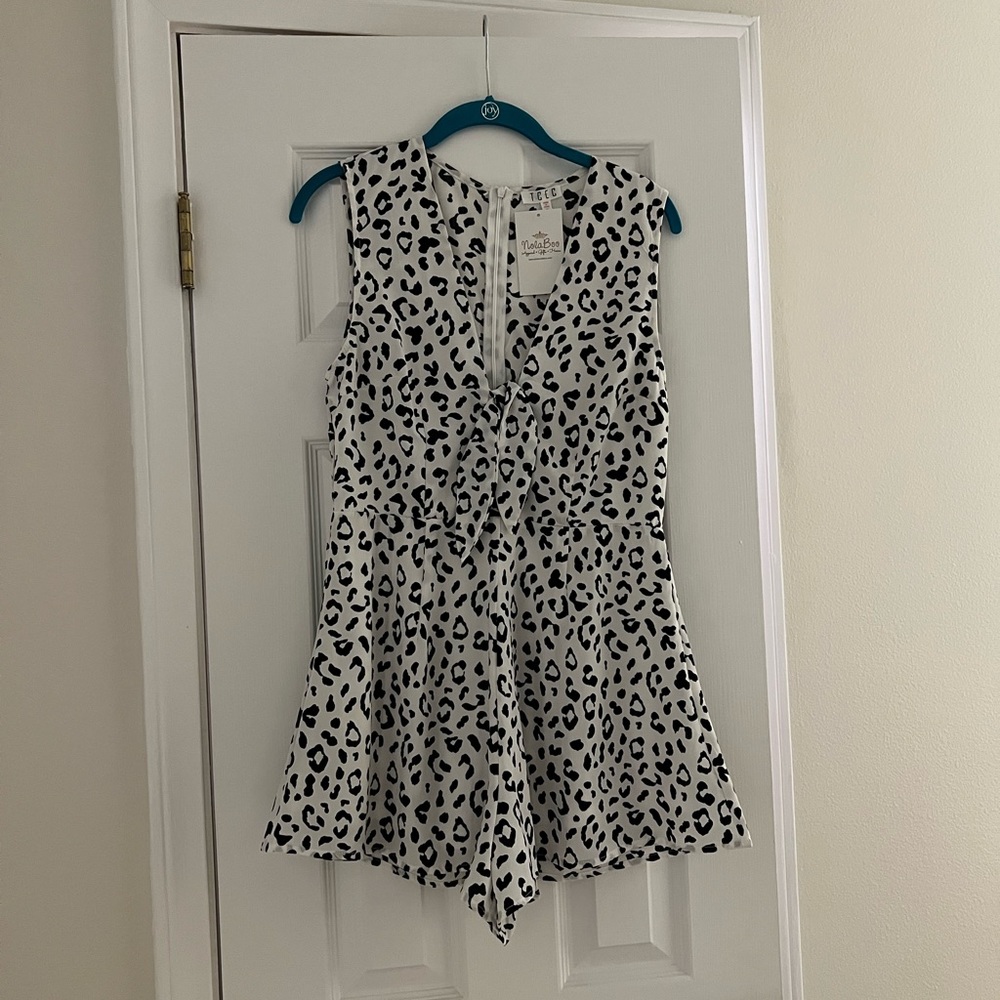 TCEC Animal Print Romper